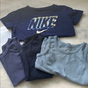 Nike Toddler 18mos Tee and Honest Tank Top (3) Bundle